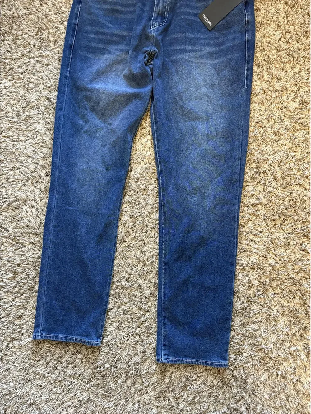 True Religion Geno Relaxed Slim Flap Jeans Men’s Size 34x32 Harmonious Wash NWT